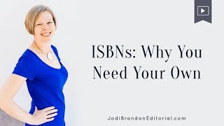 What is an ISBN Why buy an ISBN SelfPublishing 101 [upl. by Crispin16]