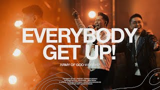 EVERYBODY GET UP  Army of God Worship Official Music Video [upl. by Ros]