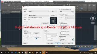 AUTOCAD ÇİZİMLERİ PDF OLARAK KAYDETME [upl. by Maire]