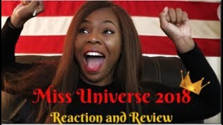 Miss universe 2018 live reaction and Recap [upl. by Einafats]