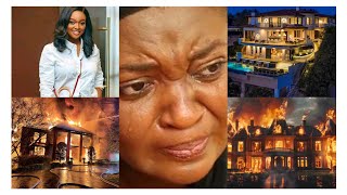 Jackie Appiah Mansion burned down to ashes [upl. by Yeltrab]