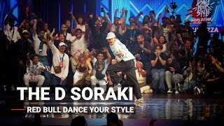 THE D SORAKI 🇯🇵 at Red Bull Dance Your Style  World Finals  stance [upl. by Eillime]