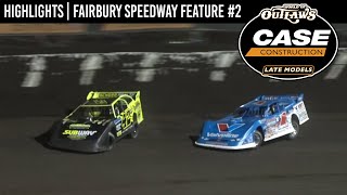 World of Outlaws CASE Late Models at Fairbury Speedway Feature 2  July 29 2022  HIGHLIGHTS [upl. by Arym]