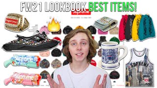 FULL SUPREME SS21 LOOKBOOK REVIEWBEST RESELL ITEMS Spring Summer 2021 [upl. by Jankey]