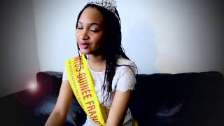 Interview dAissatou Souaré Miss Guinée France 2015 [upl. by Hose546]