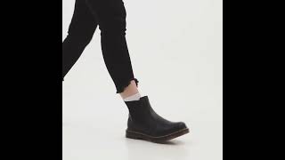 DR MARTENS 2976 Crazy Horse Leather Chelsea Boots Black  25840001001  JD Sports [upl. by Rofotsirk941]