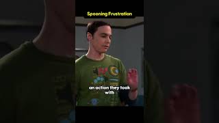 Spooning Frustration bigbangtheory comedy relationships [upl. by Ahtela]