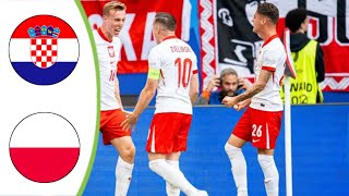 Croatia vs Poland  Extended Highlights amp All Goals 2024 HD [upl. by Oirotciv559]