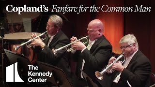 Copland Fanfare for the Common Man  National Symphony Orchestra [upl. by Kopp]