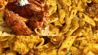 Perfect chicken pasta recipe😍😋COLORFUL CRAVINGS [upl. by Fawne]