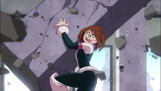 All Scenes of Ochako Uraraka in Season 1 MHA Aftermath Part 10 [upl. by Ayanahs]