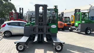 UltraForklifts Combilift C4000 Multidirectional Forklift 2008 year with only 1684mh [upl. by Natek]