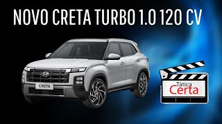 NOVO CRETA TURBO 10 120 CV SERÁ QUE VALE APENA [upl. by Arramahs936]