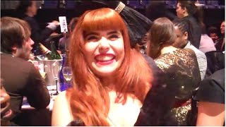 Paloma Faith Celeb Hunting Brit Awards 2011 [upl. by Hareenum]