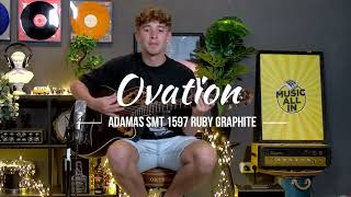 Soundbite Ovation Adamas SMT 1597 Guitar  Music All In [upl. by Bluefield]