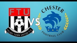 Flint Town v Chester FC Pre Season 110717 [upl. by Stoll]