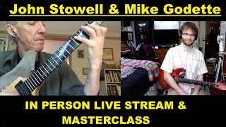 Mike Godette amp John Stowell In Person Live Stream amp Masterclass [upl. by Euqinemod]