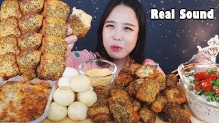 굽네 고추바사삭 볼케이노 치즈치밥 찹쌀 치즈볼 달콤 크림볼 치트킹 Mukbang eating show [upl. by Chipman137]