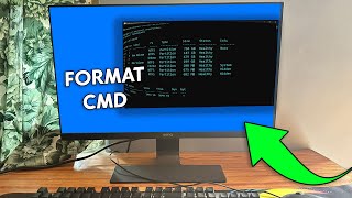 How To Format Partition or Hard Disk Drive Completely using CMD in Windows 11 [upl. by Anilem]