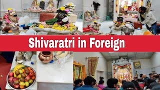 How foreign People Worship Lord Shiva on Maha ShivaratriShivaratri in foreign [upl. by Elbring]