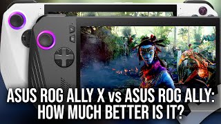 Asus ROG Ally X HandsOn vs Asus ROG Ally  Whats New amp What It Means For Gaming [upl. by Warrin592]