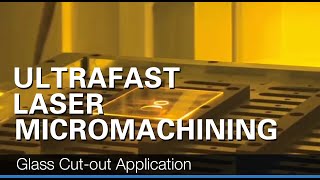 Retina® Ultrafast Laser Micromachining  Glass Cutting [upl. by Ahsropal]