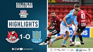 Match Highlights I Crusaders 10 Ballymena United [upl. by Novit]