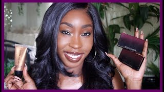 NEW Kevyn Aucoin MakeUp  Glass Glow Face amp Body Gloss Sundown Deep Bronzer amp Blush [upl. by Tace402]