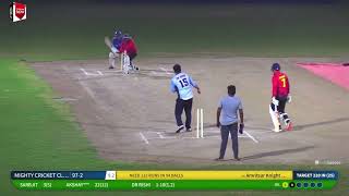 DR RISHI  BEST BOWLER  Amritsar Knight Riders Xl vs MIGHTY CRICKET CLUBB [upl. by Kopans]