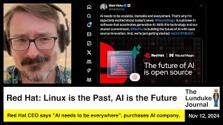 Red Hat Linux is the Past AI is the Future [upl. by Ellohcin]