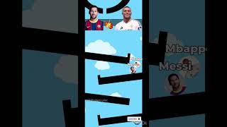 Mbappe VS Messi marblerace game messi mbappe [upl. by Beichner]