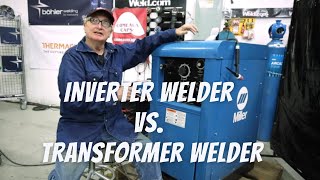 Inverter Welder VS Transformer Welder [upl. by Wesle]