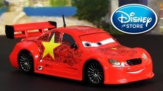 汽車總動員2 Cars 2 Long Ge Chase China Disney Store 2013 Pixar DieCast [upl. by Juster155]