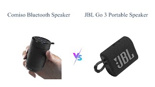 Comiso Bluetooth Speaker X26M vs JBL Go 3 Ultimate Comparison 🎵🔊 [upl. by Innes488]