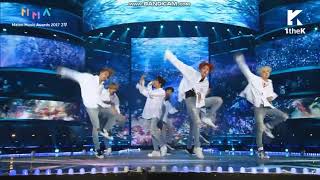 171202 BTS SPRING DAY Performance  2017 Melon Music Award [upl. by Nebur757]