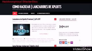 Lanzadores xploits y Como usar bien Xploitz premiun [upl. by Nicodemus]