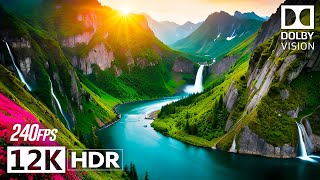 BREATHTAKING LANDSCAPE 12K HDR PLANET EARTH DOLBY VISION™ 240FPS [upl. by Mariano]