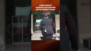 Ogün Samast Trabzon Adliyesinde böyle görüntülendi shorts [upl. by Sirovart]