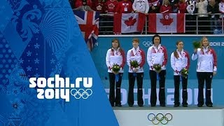 Curling  Womens Gold Medal Game  Canada v Sweden  Sochi 2014 Winter Olympics [upl. by Ayalahs553]