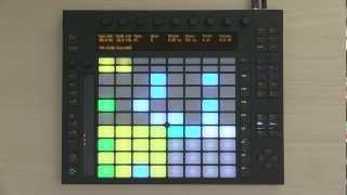 Ableton Push 1 Tutorial Part 2 Making Beats [upl. by Norag848]