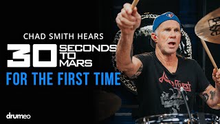 Chad Smith Hears Thirty Seconds To Mars For The First Time [upl. by Aiekam]