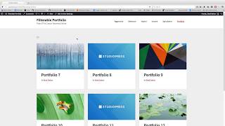 Filterable Portfolio [upl. by Cherin]