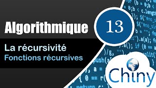 Algorithmique 1314  La récursivité fonctions récursives [upl. by Amandy]