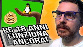 DEVI ASSOLUTAMENTE AVERE UN PC CON LINUX ANCHE DI 18 ANNI FA [upl. by Liatnahs]