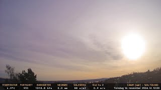 Timelapse Cam 1  14 november 2024 [upl. by Arodnahs679]