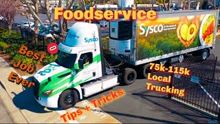 Sysco US FoodsFood Delivery tips 2022 pov trucking vlog viral dayinthelife fyp delivery [upl. by Janeta788]