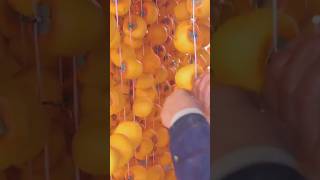 Juicy Dried Persimmon Processing satisfying RomFarm [upl. by Ycniuqal]