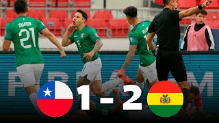 CHILE vs BOLIVIA 12  RESUMEN y GOLES  Eliminatorias 2024 [upl. by Nalyt]