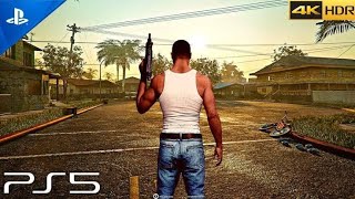 PS5 GTA San Andreas  Realistic Ultra Graphics Gameplay 4K60 FPS [upl. by Santa]