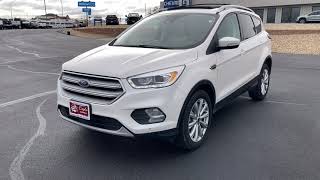 2018 Ford Escape Titanium  White Platinum Metallic Tri Coat  Miles 91793  Stock Number P2204 [upl. by Ainocal]